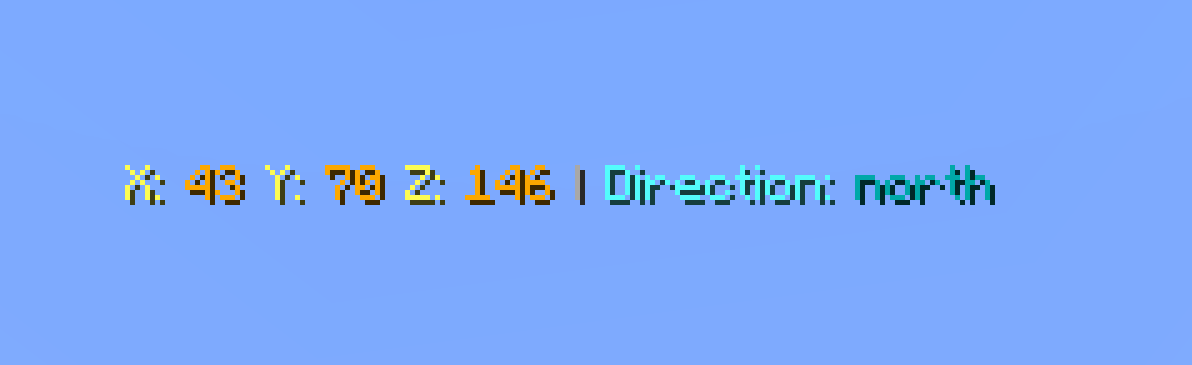 Download Action Bar Coordinates — Minecraft Mods — MetaMods