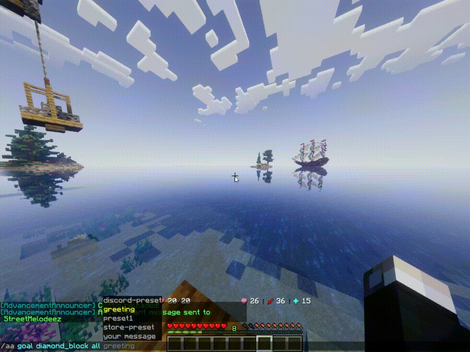 Advancement Announcer