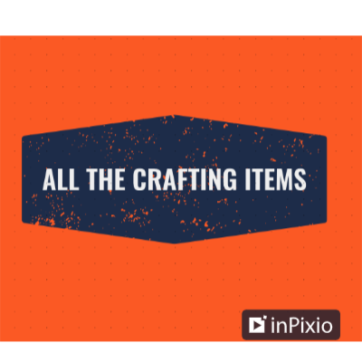 All The Crafting Items