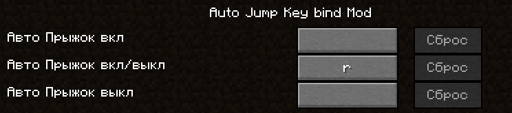 AutoJump KeyBind Mod