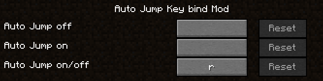 AutoJump KeyBind