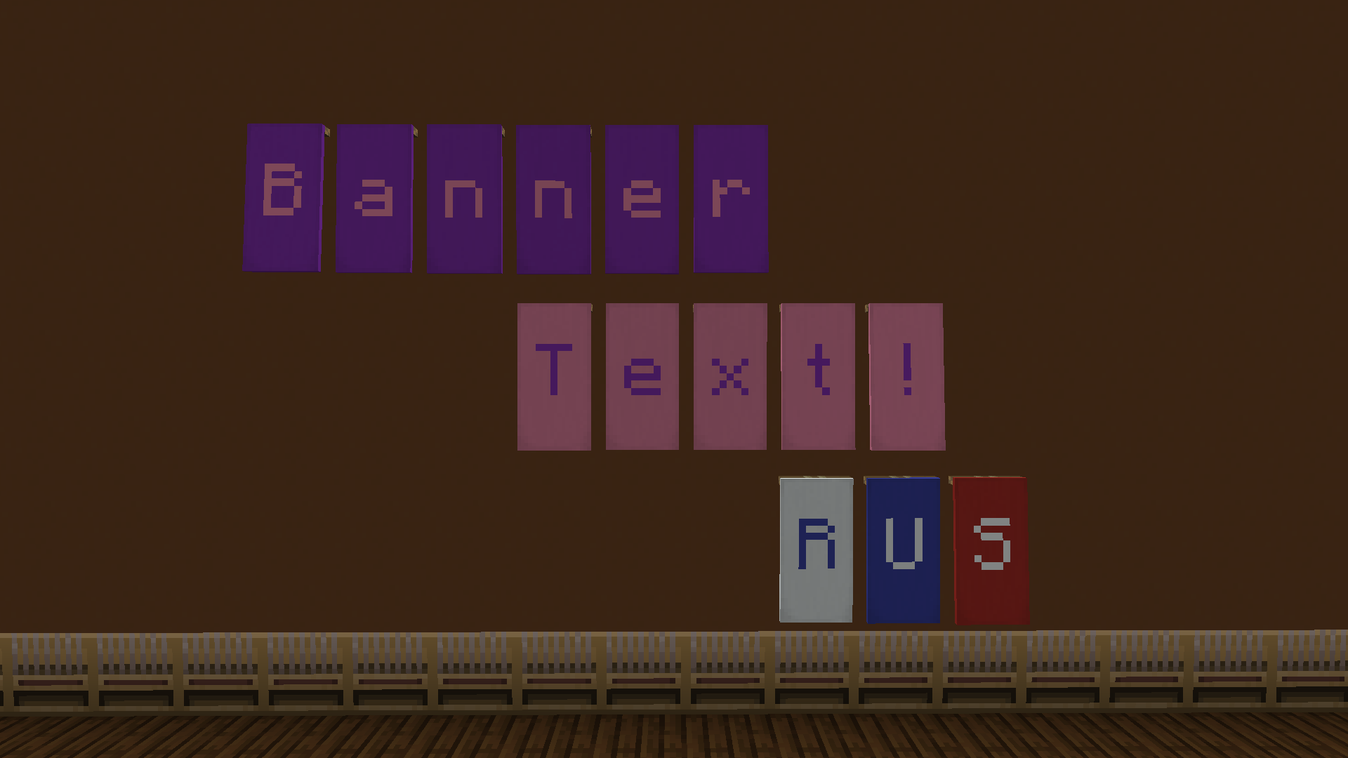 Галерея Banner Flags RUS — Minecraft Моды — MetaMods
