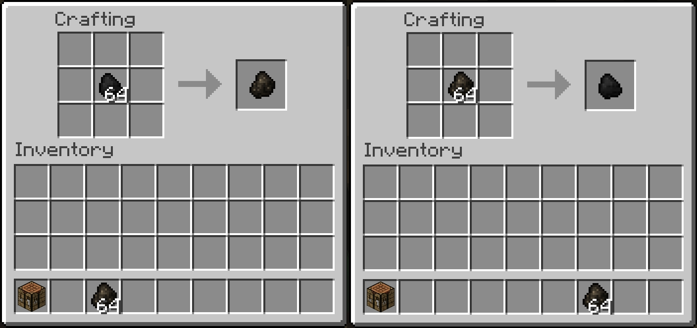 [BBrains] Convert Charcoal To Coal