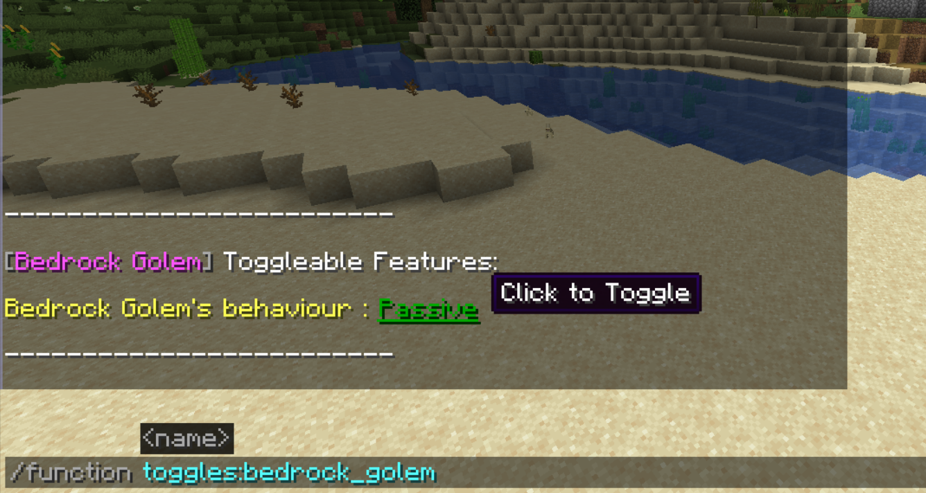 Bedrock Golem