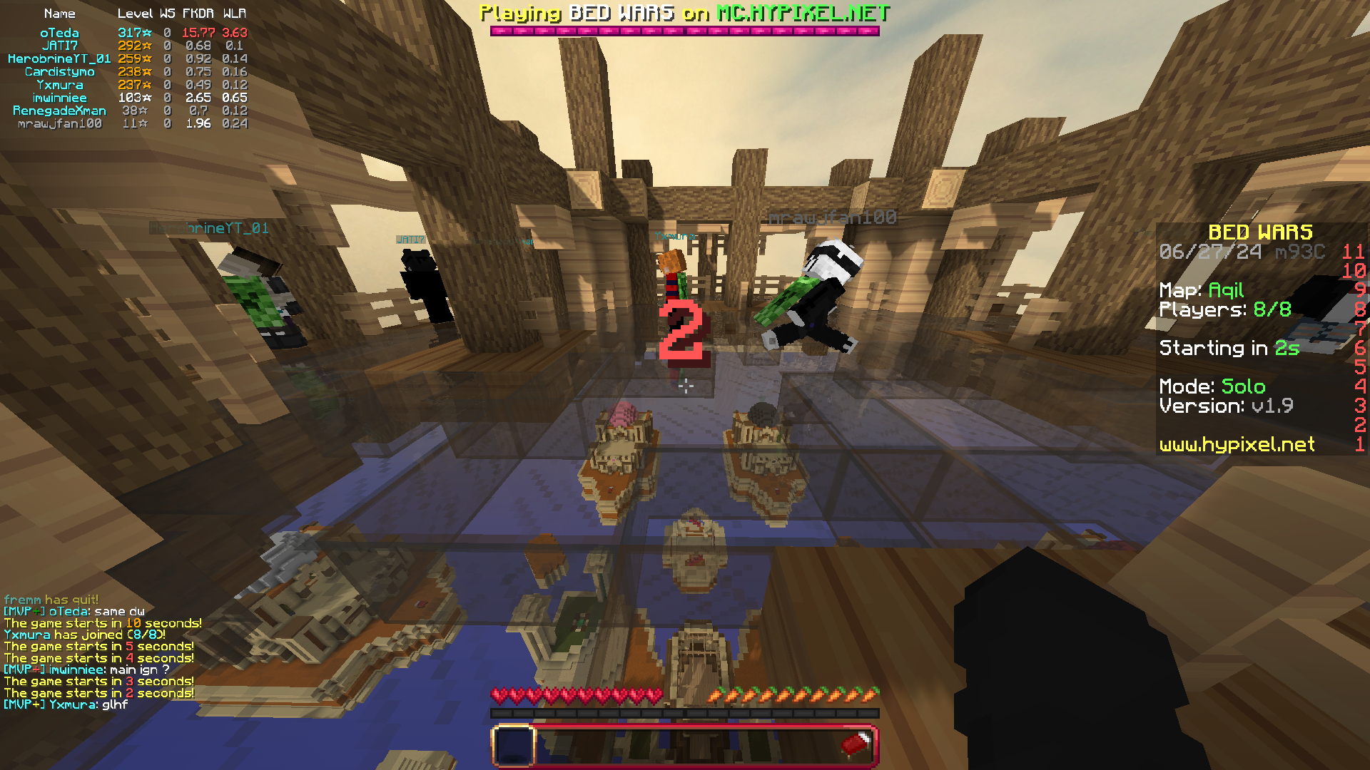 Bedwars Stats