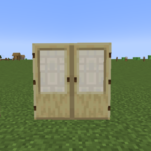 Better doors!! (Connecting doors open at the same time.)