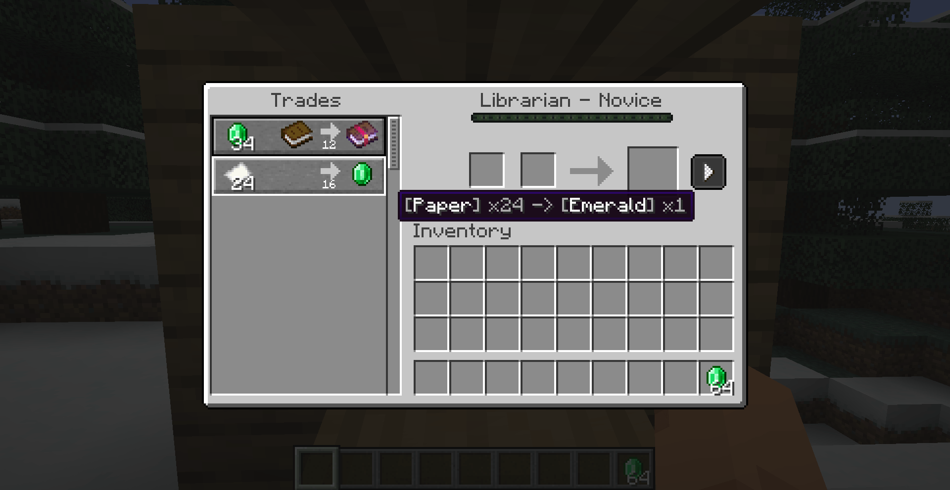 Better Villager Trading
