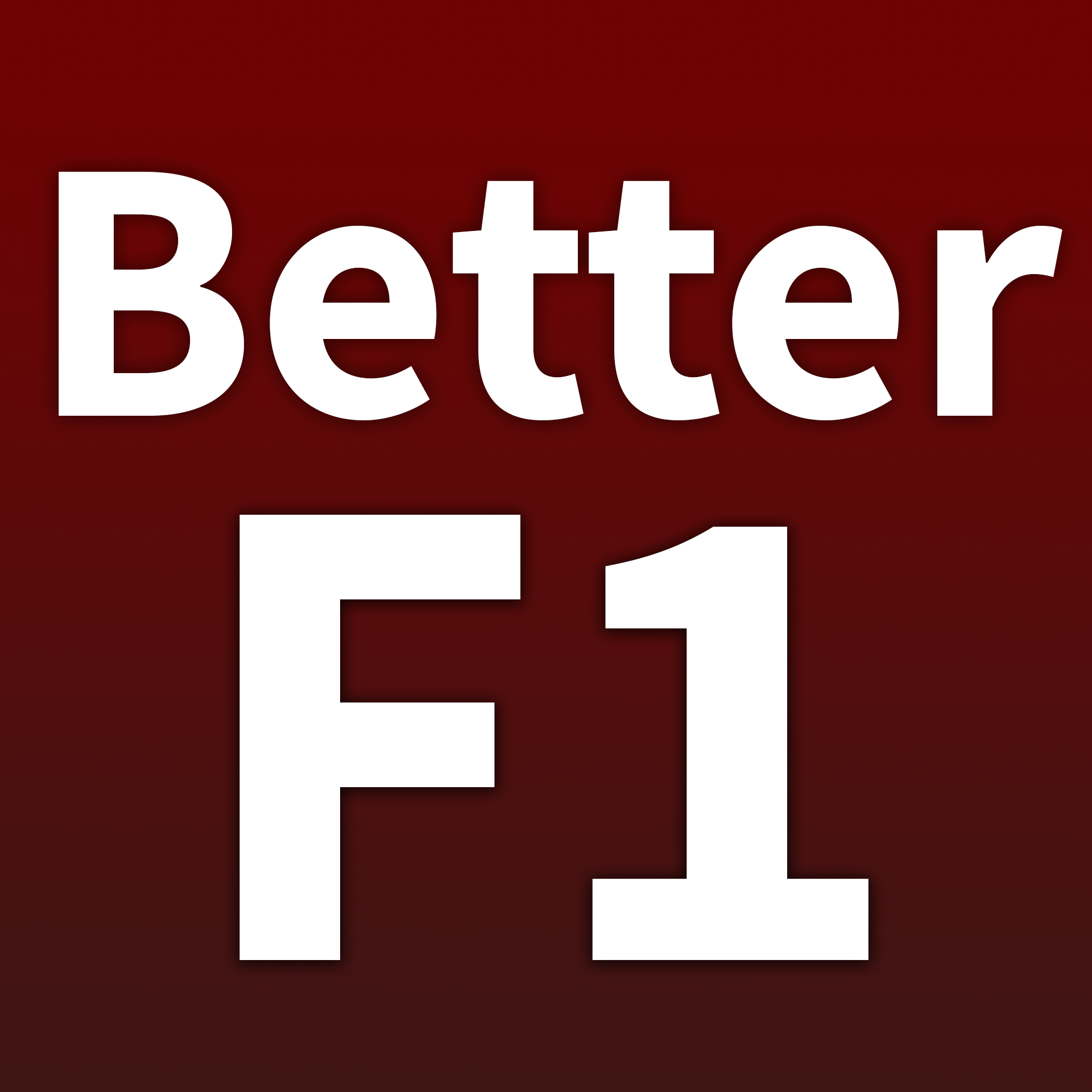 Better F1 Renewed