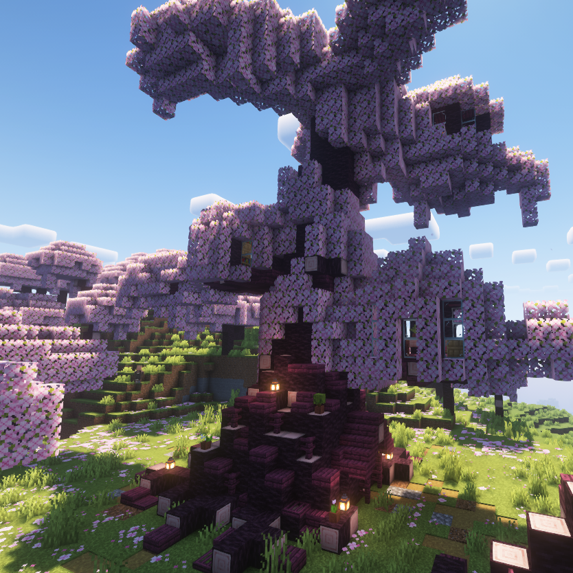 Big Cherry Blossom Tree House