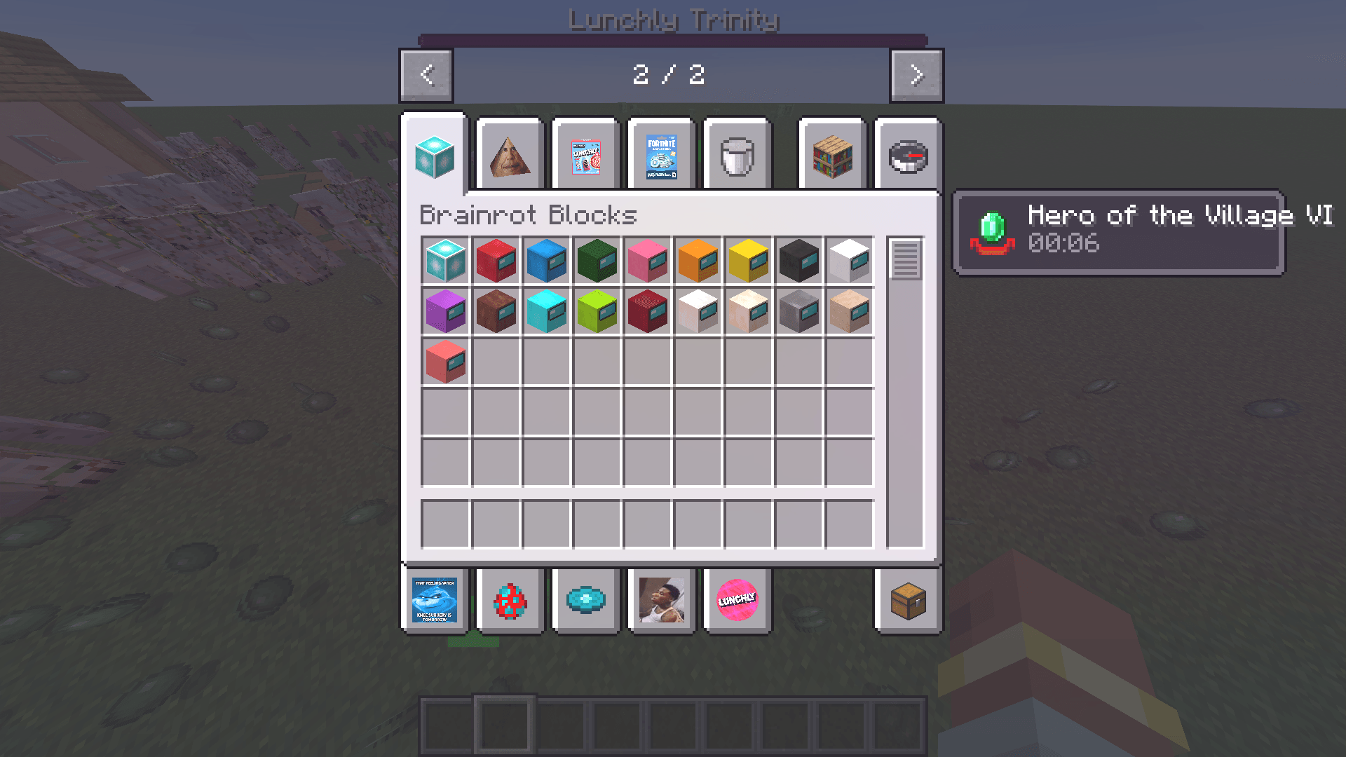 Versions Brainrot+ — Minecraft Mods — MetaMods