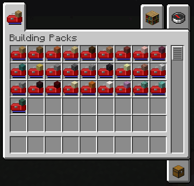 Building Packs