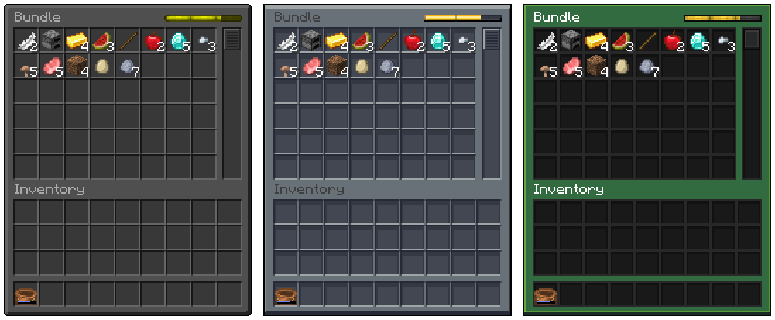 Bundle Inventory