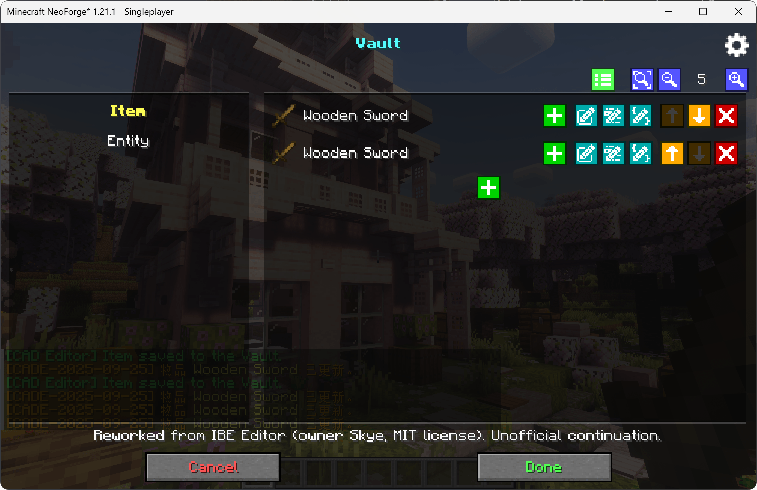 Download [CADE]CAD Editor — Minecraft Mods — MetaMods