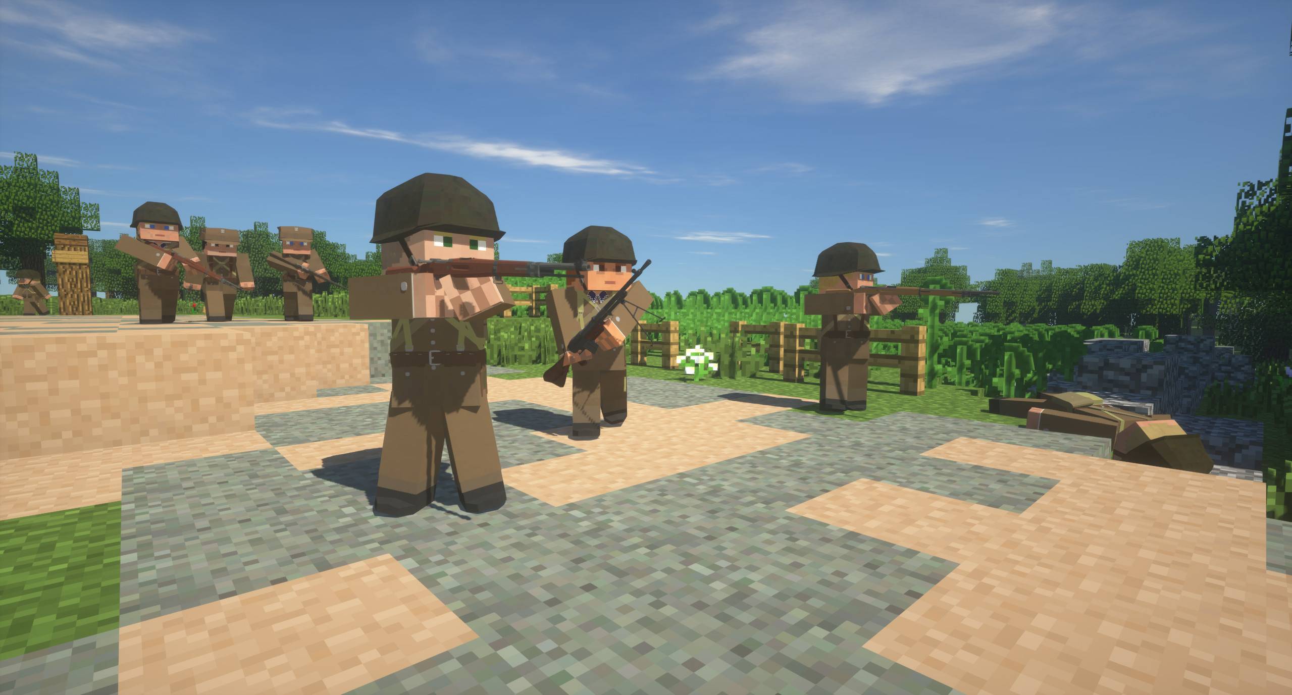 Call to Battle WW2 / WWII - World War II Experience for Minecraft