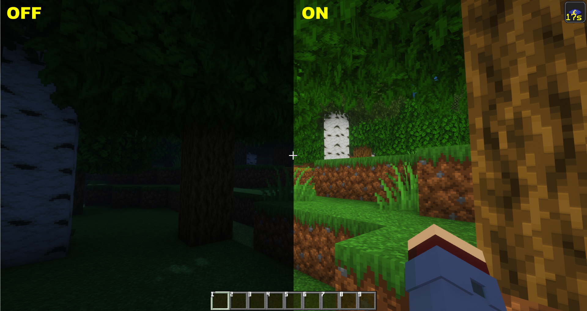 Cat Eyes - Night Vision Toggle Mod (Fabric)