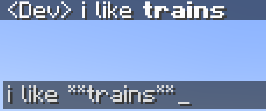 Chat Colours