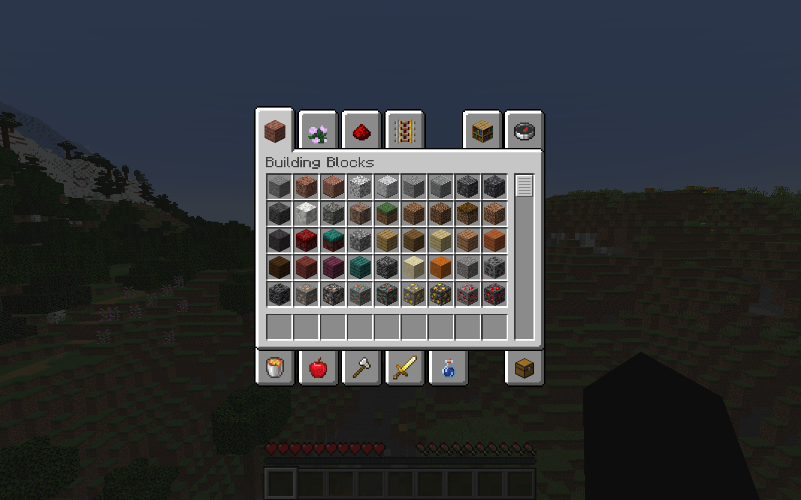 Cheat Mode (Creative Inventory in Survival)