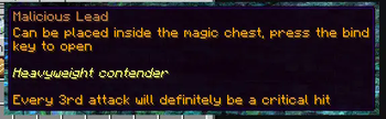 Chest Curio Items
