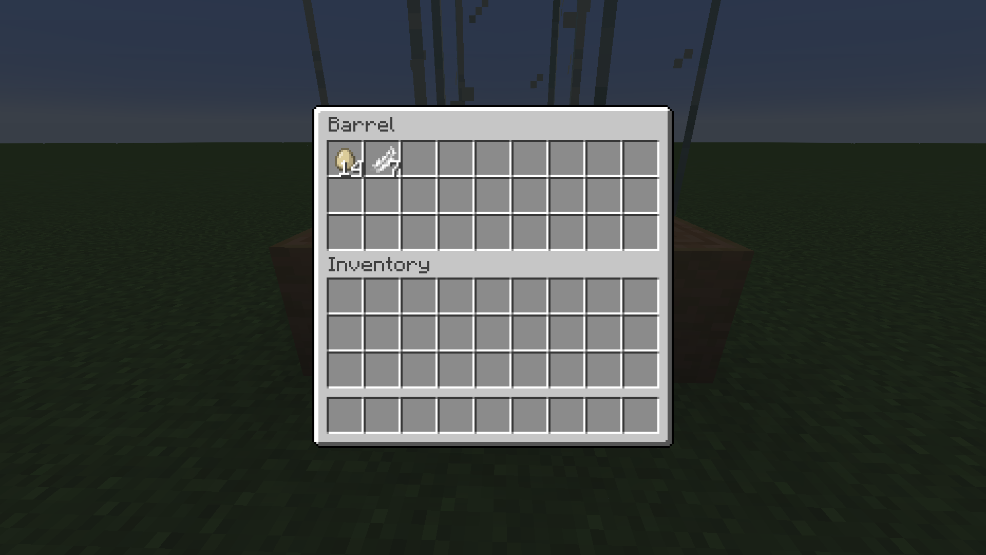 Chickens Shed Feathers