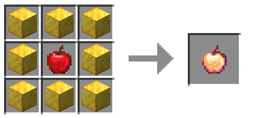 Classic Enchanted Golden Apple Crafting