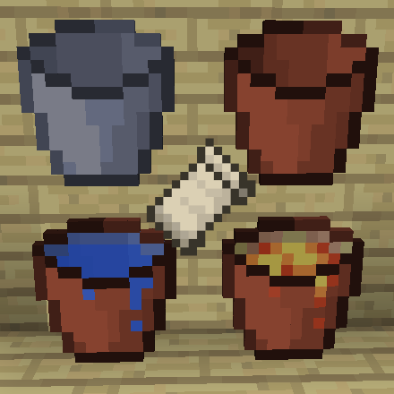 Clay Bucket [Fabric/Quilt]