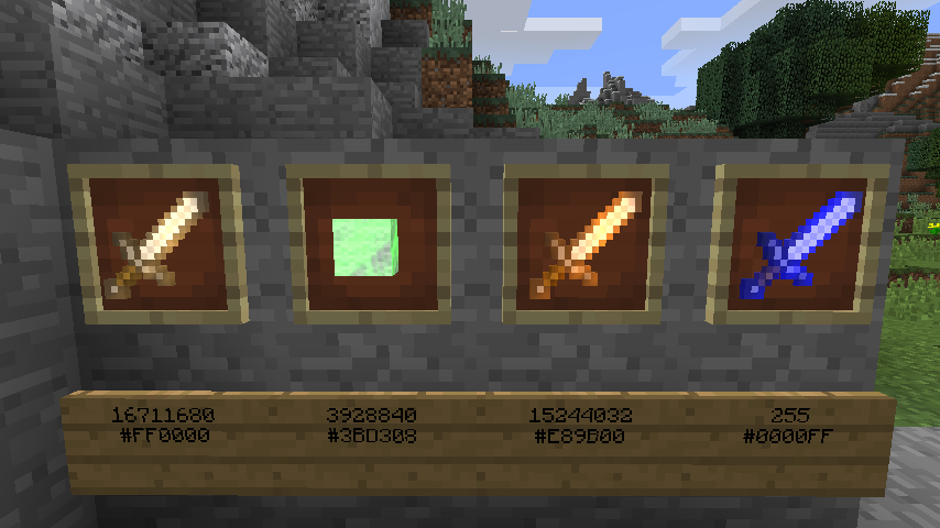Custom Colorful Enchantment