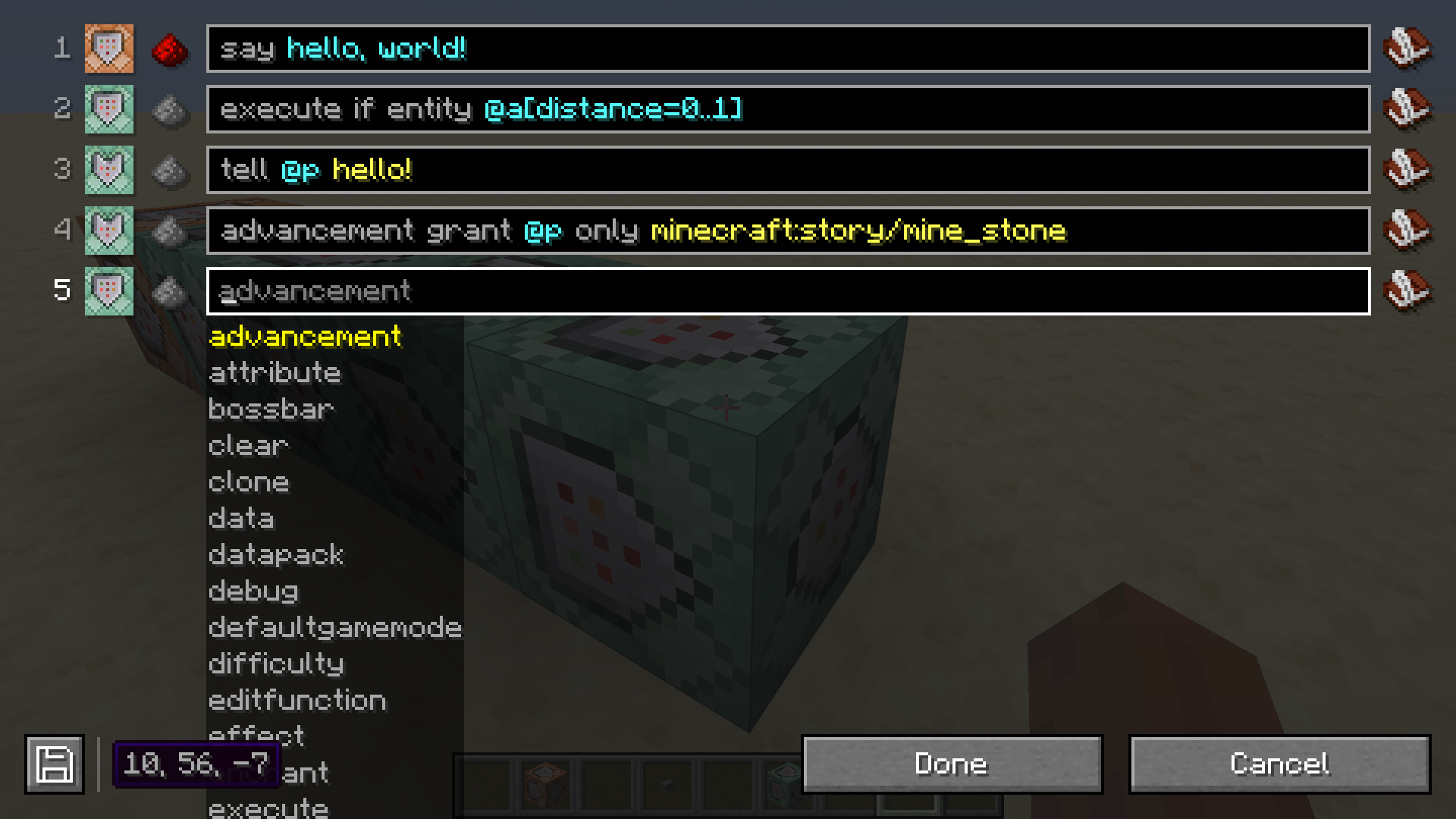Галерея Command Block IDE — Minecraft Моды — MetaMods