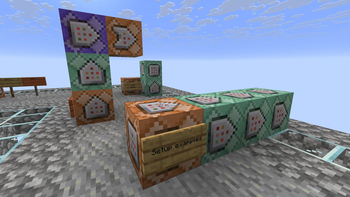 Command Blocks to Sign