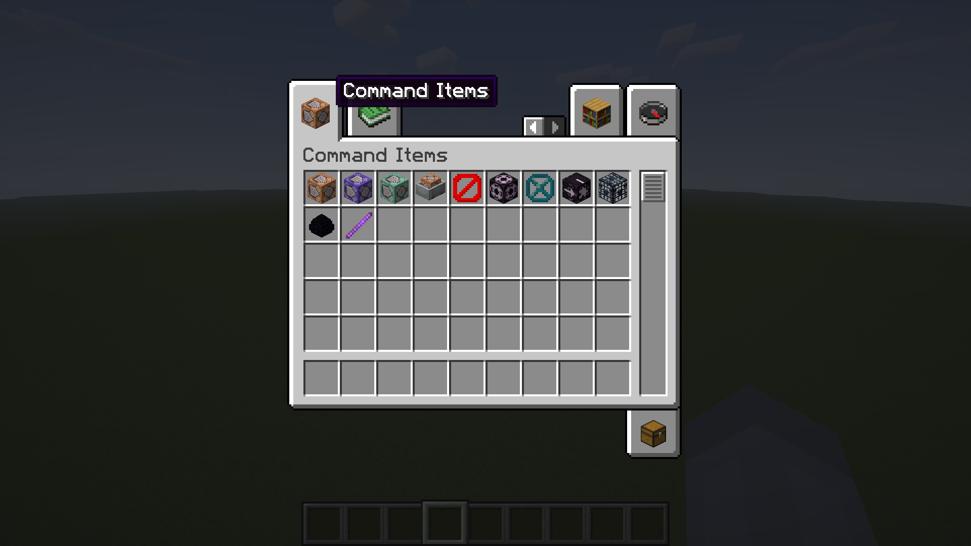 Command Creative Tab