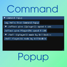 Command Popup