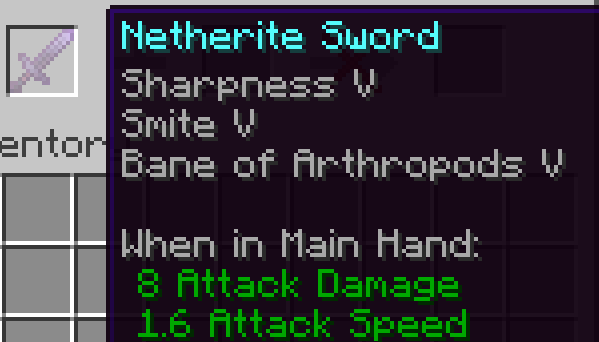 Compatible Sword Enchantments
