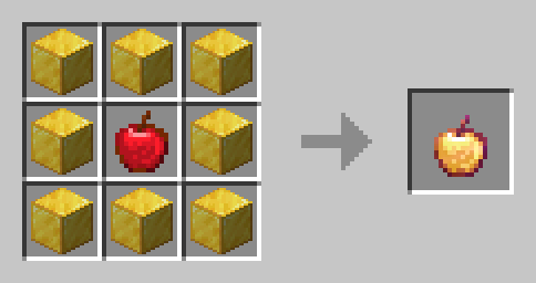 Craftable Enchanted Golden Apple