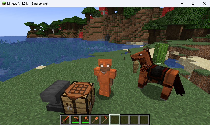 Craftable Copper Armor and Tools