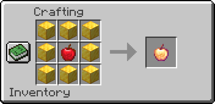 Craftable Enchanted Golden Apples
