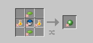 Craftable Slimeballs+Bedrock addon
