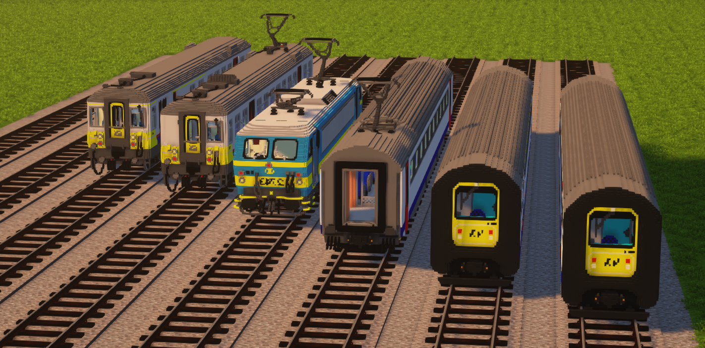 Create: Belgian Voxel Trains