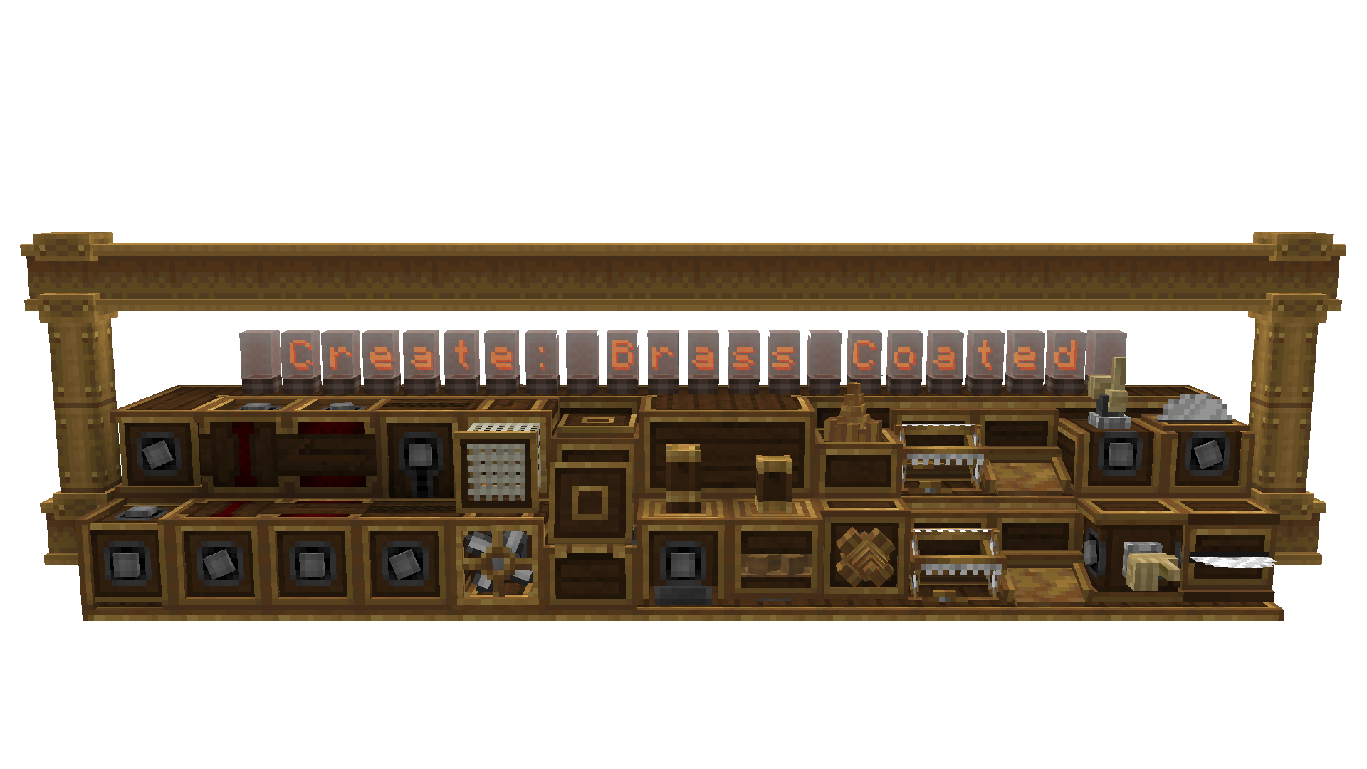 Create: Brass Coated