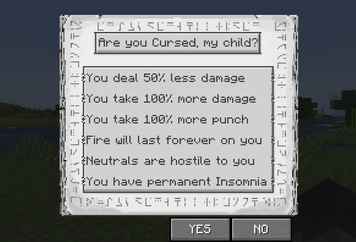 Cursed Difficulty