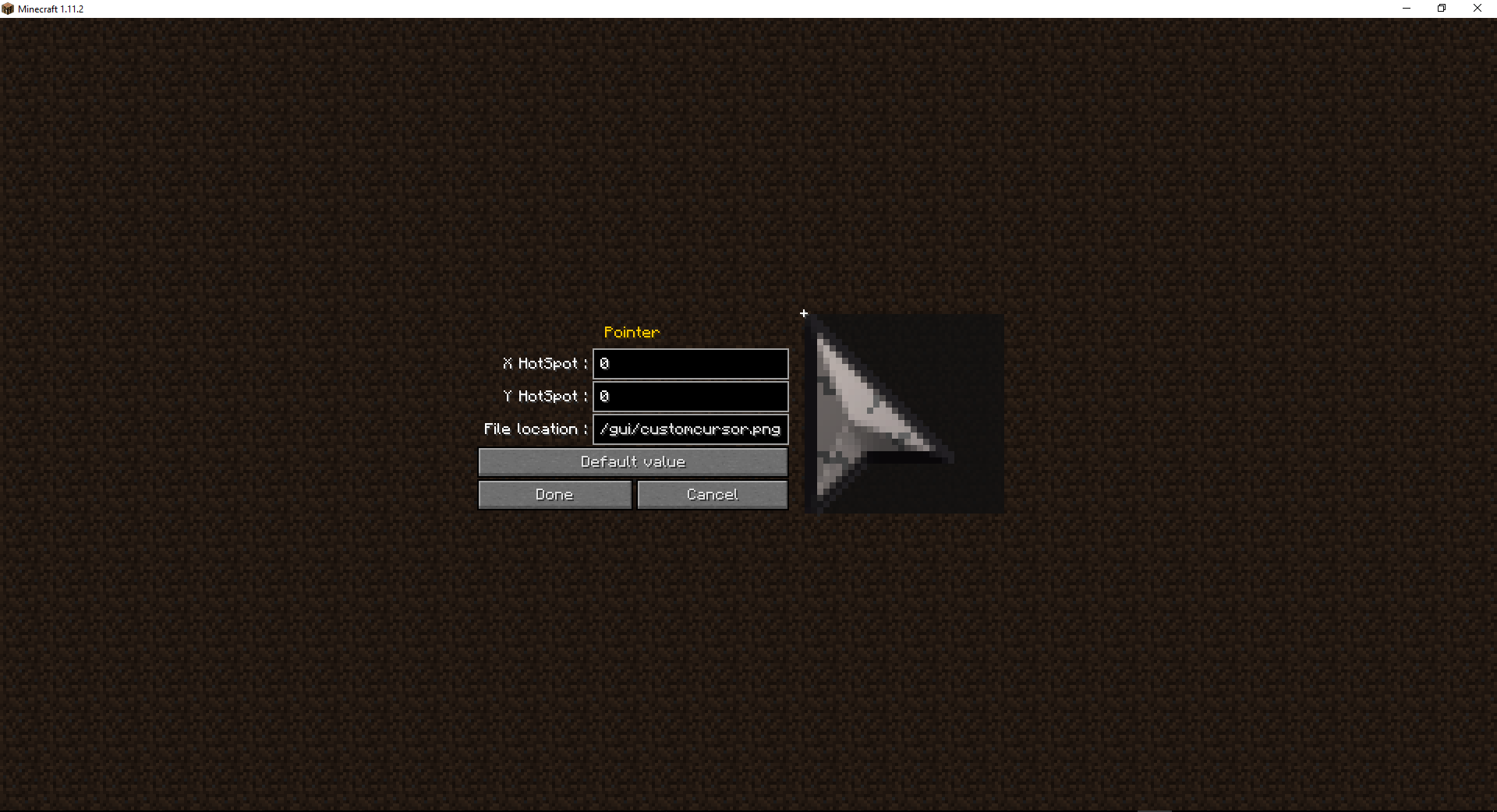 Cursor Mod (Fabric/Forge)