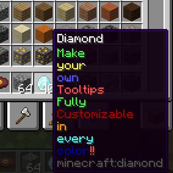 Скачать Custom Tooltips — Minecraft Моды — MetaMods