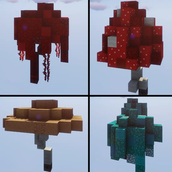 Custom Vanilla Trees from Saplings