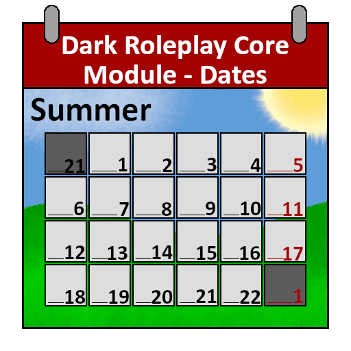 Dark Roleplay Core Modules - Dates