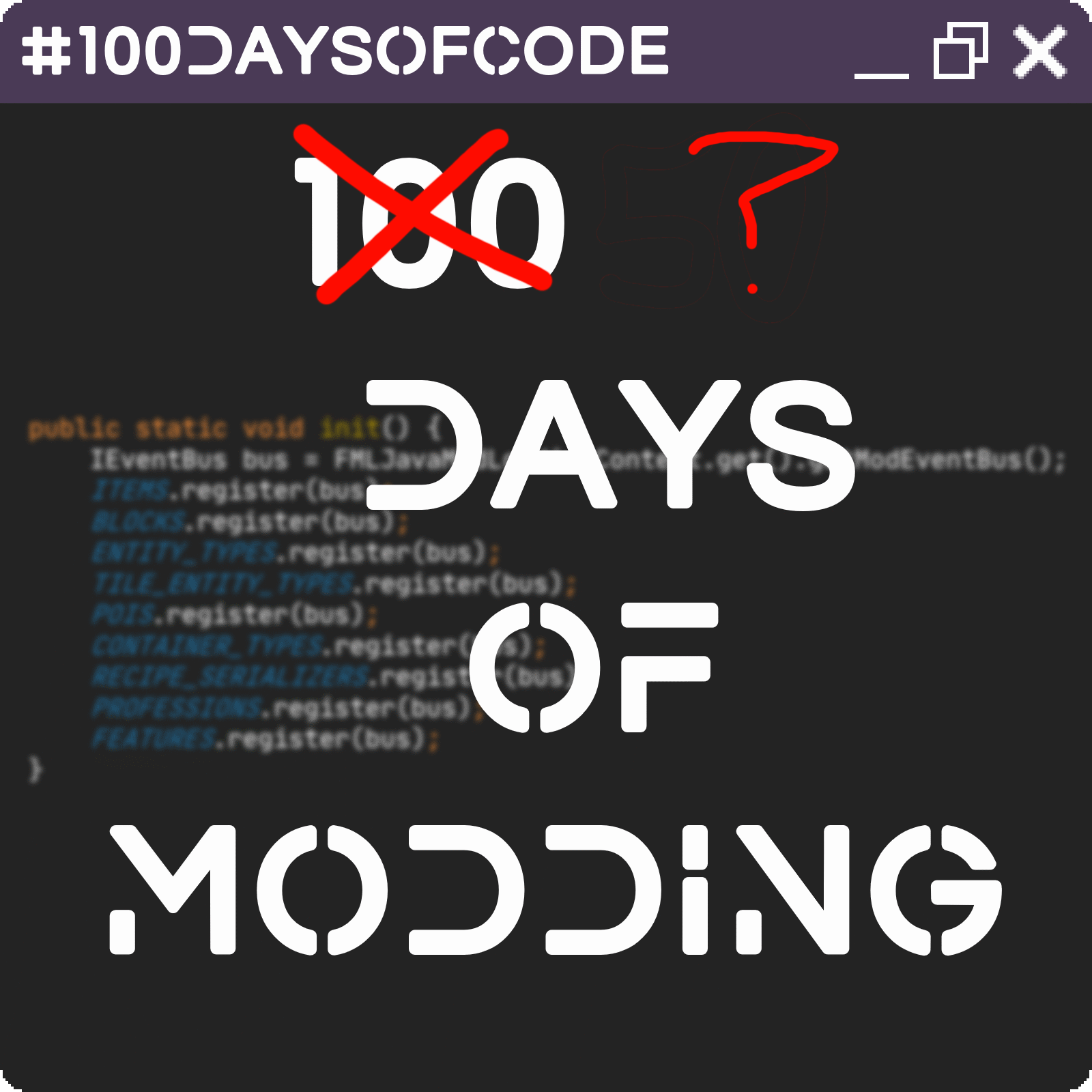 Days Of Modding