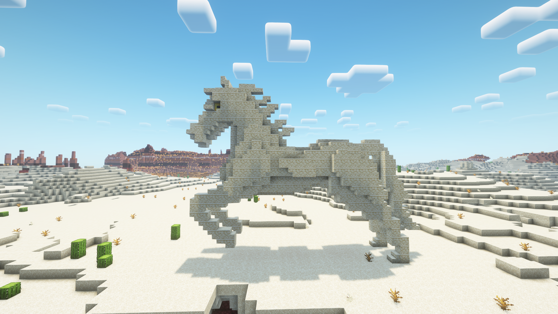 Desert Horse Statue