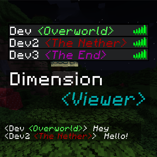 Галерея Dimension Viewer — Minecraft Моды — MetaMods