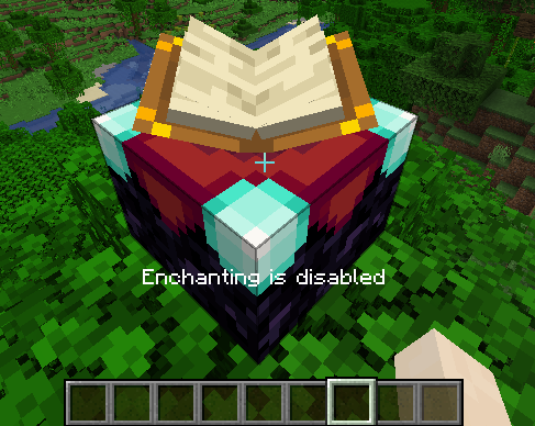 Disable Enchanting Table (Fabric)