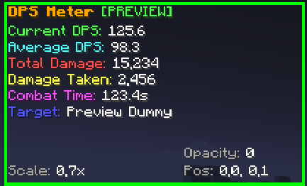 DPS Meter