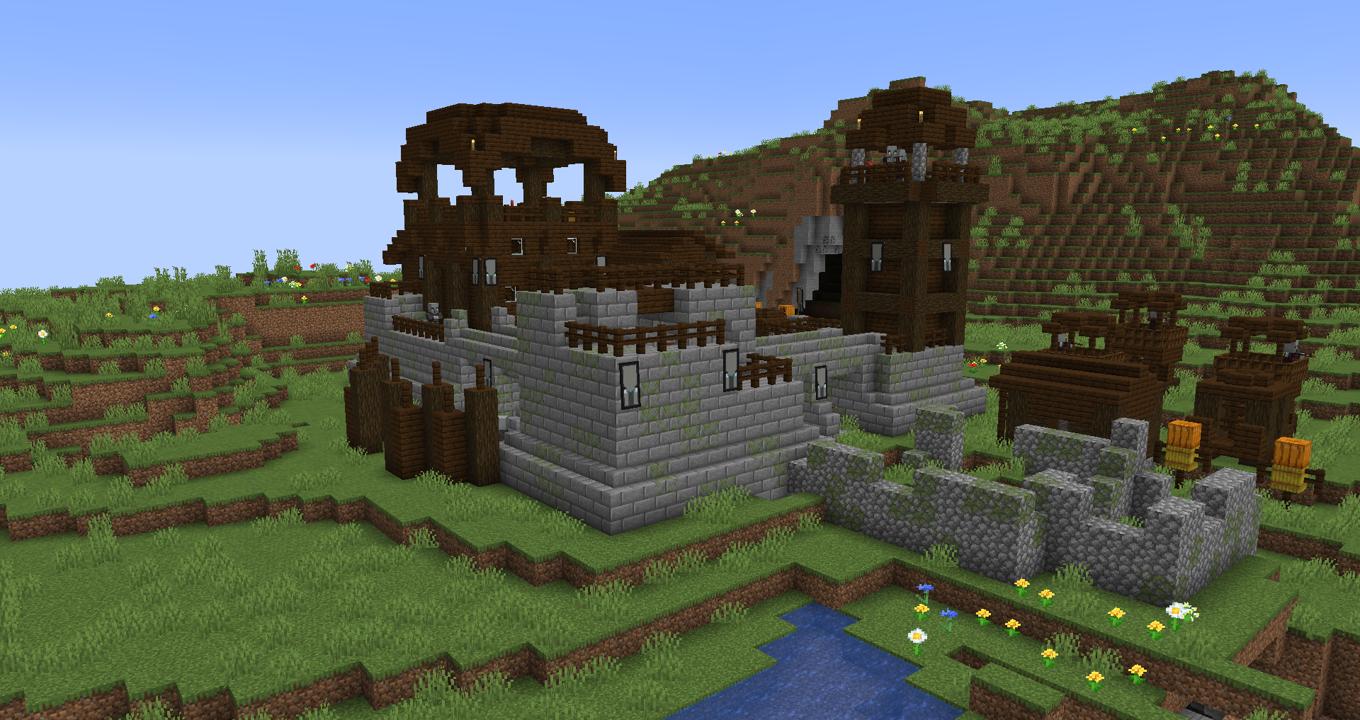 Dungeons and Taverns Pillager Outpost Overhaul