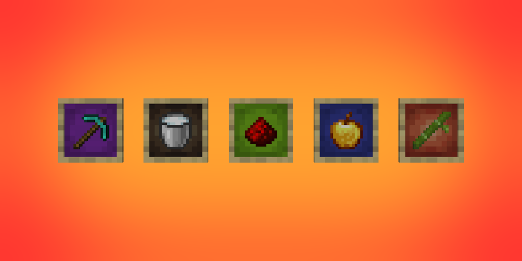 Dyed Item Frames