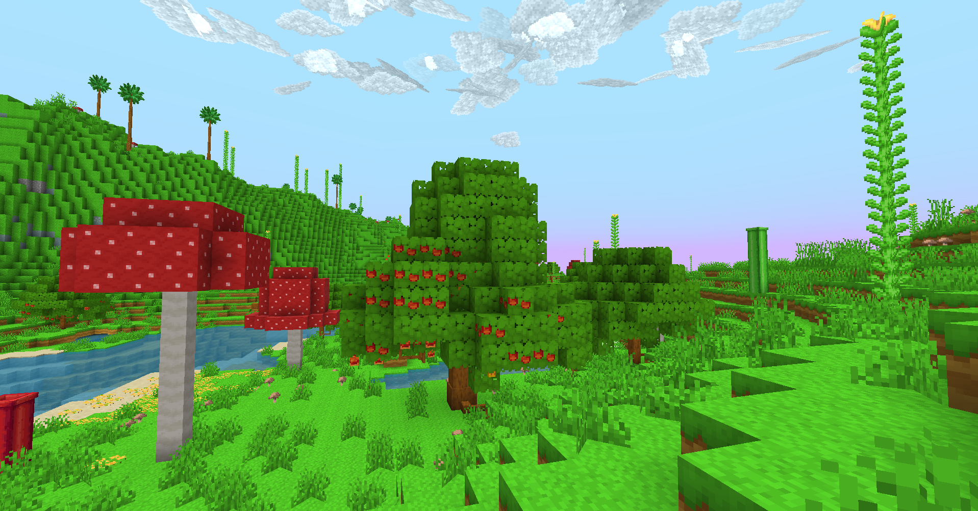 Dynamic Trees - Super Block World